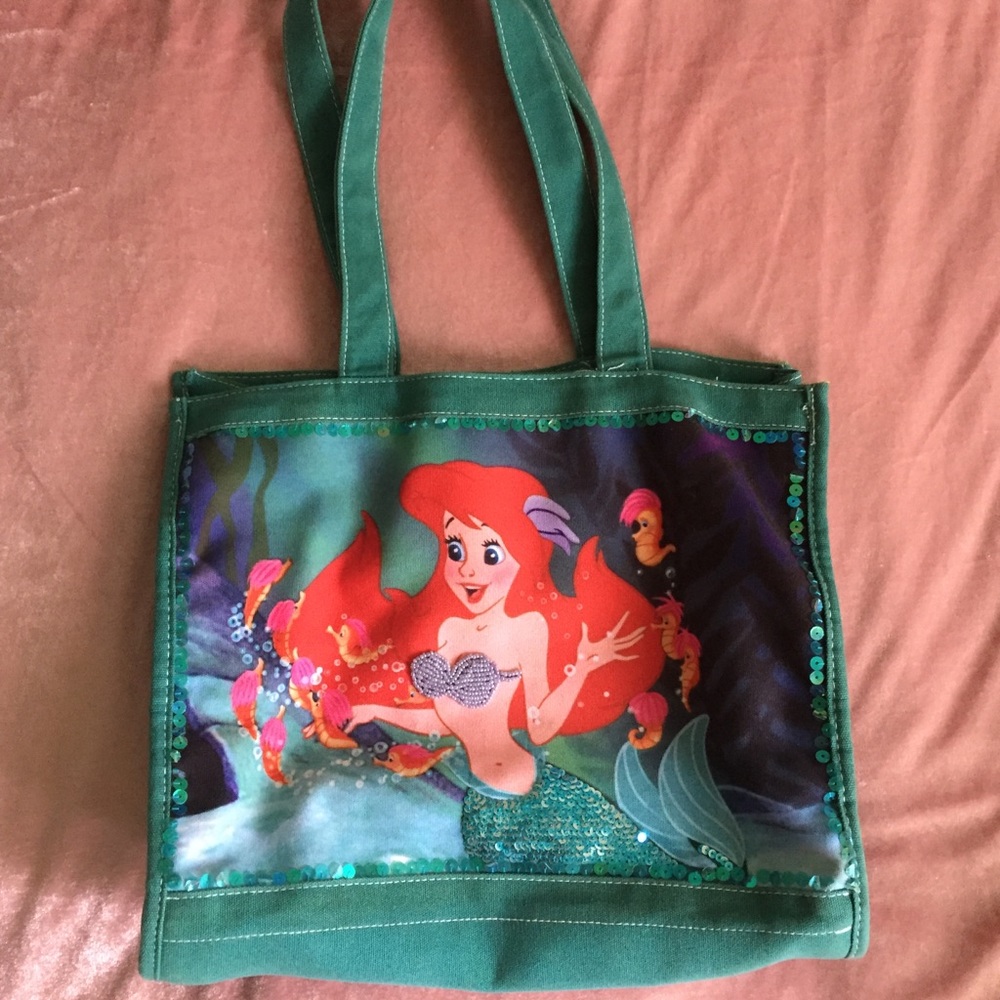 Little Mermaid Sequence Tote Bag